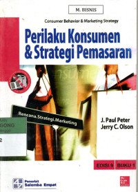 Perilaku Konsumen Dan Strategi Pemasaran