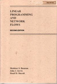 Linear Programming and Network Flows