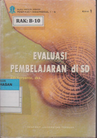 EVALUASI PEMBELAJARAN DI SD