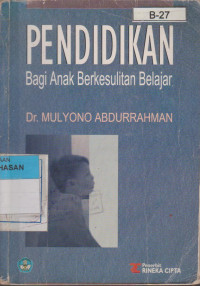 PENDIDIKAN BAGI ANAK BERKESULITAN BELAJAR