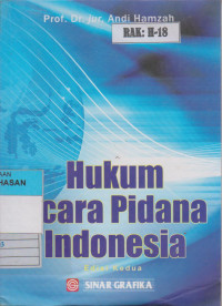 HUKUM ACARA PIDANA INDONESIA