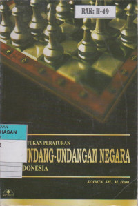 PEMBENTUKAN PERATURAN PERUNDANG-UNDANGAN NEGARA DI INDONESIA