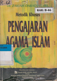METODIK KHUSUS PENGAJARAN AGAMA ISLAM
