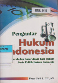 PENGANTAR HUKUM INDONESIA