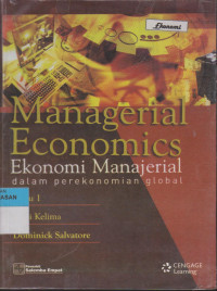 MANAGERIAL ECONOMICS (EKONOMI MANAJERIAL)