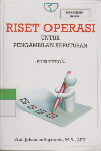 RISET OPERASI UNTUK PENGAMBILAN KEPUTUSAN