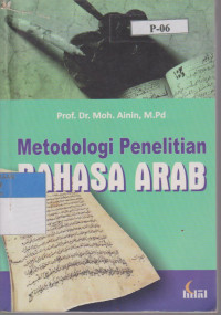 METODOLOGI PENELITIAN BAHASA ARAB