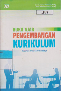 BUKU AJAR PENGEMBANGAN KURIKULUM