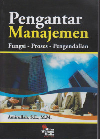 PENGANTAR MANAJEMEN