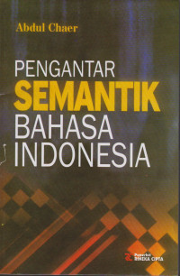 PENGANTAR SEMANTIK BAHASA INDONESIA