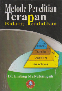 Metode Penelitian Terapan Bidang Pendidikan