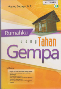 Rumahku yang Tahan Gempa