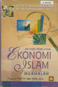 Metode Penelitian Ekonomi Islam (Muamalah)