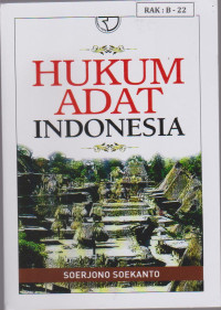 Hukum Adat Indonesia