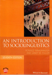 Image of An Introduction to sociolinguistics