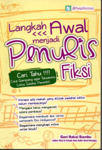Image of Langkah Awal Menjadi Penulis Fiksi