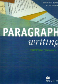 Image of Paragraph Writing From Sentence to Paragraph
